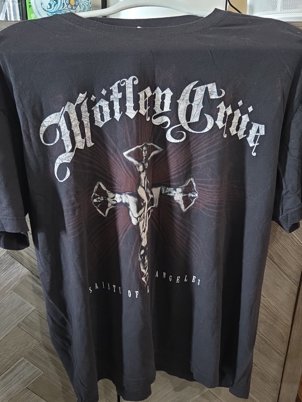Motley Crue Concert Black Graphic Band Tee - Saints of Los Angeles